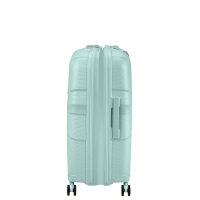 American Tourister STARVIBE Spinner EXP 67 cm mit TSA-Zahlenschloss metallic surf blue
