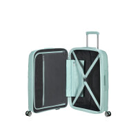 American Tourister STARVIBE Spinner EXP 67 cm mit TSA-Zahlenschloss metallic surf blue