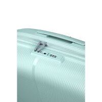 American Tourister STARVIBE Spinner EXP 67 cm mit TSA-Zahlenschloss metallic surf blue