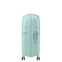 American Tourister STARVIBE Spinner EXP 67 cm mit TSA-Zahlenschloss metallic surf blue