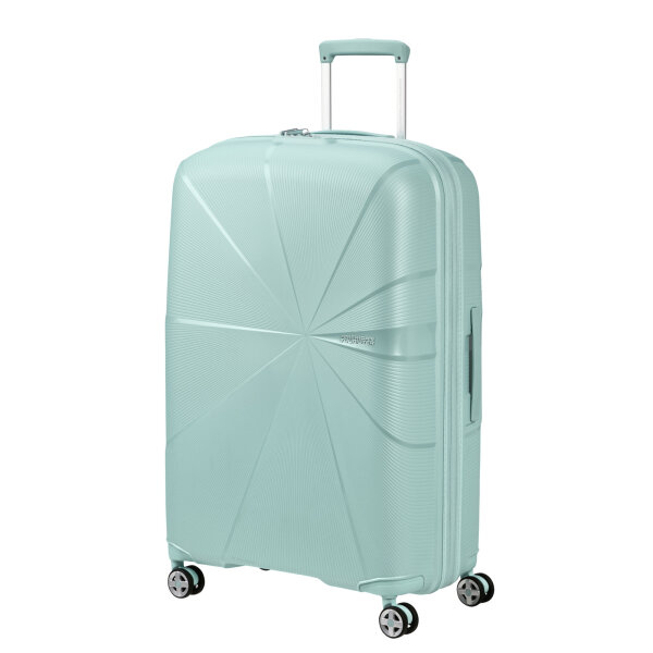 American Tourister STARVIBE Spinner EXP 77 cm mit TSA-Zahlenschloss metallic surf blue