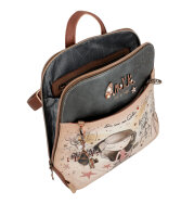 Hollywood Rucksack für die Freizeit Backpack City-RS 38705-055 natur braun