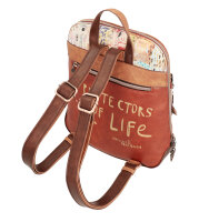 Menire Rucksack mit ethnischem Druck für Kinderwagen City-RS VT beige 36605-055