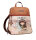 Menire Rucksack mit ethnischem Druck für Kinderwagen City-RS VT beige 36605-055