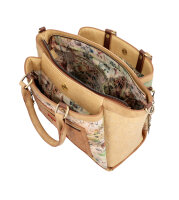 Anekke Amazonia mit drei Fächern und zwei Griffen Handtasche 36701-114 beige