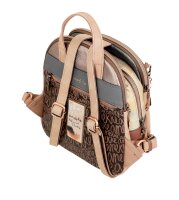 Anekke Hollywood 3-Fächer-Rucksack Backpack 38705-044 natur braun