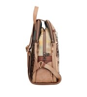 Anekke Hollywood 3-Fächer-Rucksack Backpack 38705-044 natur braun