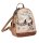 Anekke Hollywood 3-Fächer-Rucksack Backpack 38705-044 natur braun
