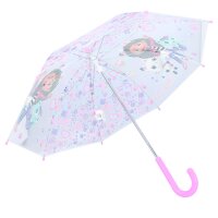Vadobag Kinderschirm Regenschirm Gabbys Dollhouse Rainy Days