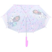 Vadobag Kinderschirm Regenschirm Gabbys Dollhouse Rainy Days