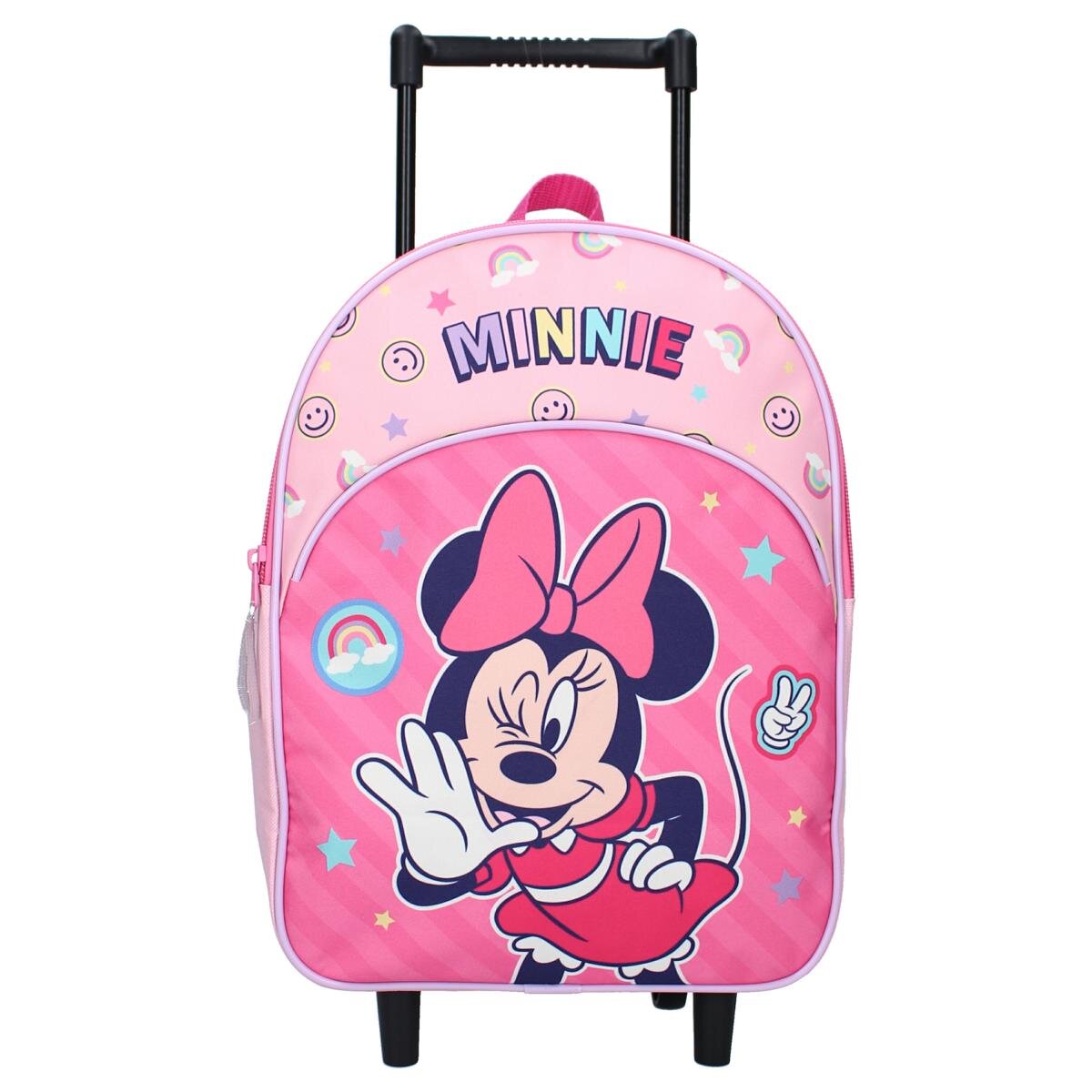 Vadobag Zaino Minnie Mouse Glam It Up Rosa Per Bambina, 29x23x8 Cm, Leggero Con Tasche Laterali