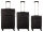 Franky T1-B Trolley DR Spinner 3er SET 55/65/75er Größe S/M/L black