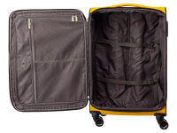 Franky T1-B Trolley DR Spinner 3er SET 55/65/75er Größe S/M/L yellow