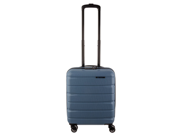 Franky 55er Spinner A-B-S13 Handgepäck Hartschalenkoffer mit TSA-Schloss bluestone