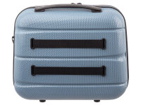 Franky ABS13 Beautycase Handgepäck Hartschale mit TSA-Schloss bluestone