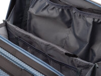 Franky ABS13 Beautycase Handgepäck Hartschale mit TSA-Schloss bluestone