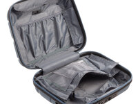 Franky ABS13 Beautycase Handgepäck Hartschale mit TSA-Schloss bluestone