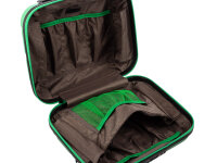 Franky A-B-S13 4er Kofferset 55/66/76 mit Beautycase Hartschalenkoffer Spinner mit TSA-Schloss Gr. S/M/L  apple green