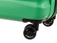 Franky A-B-S13 4er Kofferset 55/66/76 mit Beautycase Hartschalenkoffer Spinner mit TSA-Schloss Gr. S/M/L  apple green
