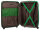 Franky A-B-S13 4er Kofferset 55/66/76 mit Beautycase Hartschalenkoffer Spinner mit TSA-Schloss Gr. S/M/L  apple green
