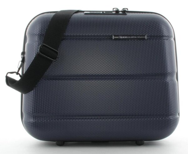 Franky ABS13 Beautycase Handgepäck Hartschale mit TSA-Schloss Dunkelblau