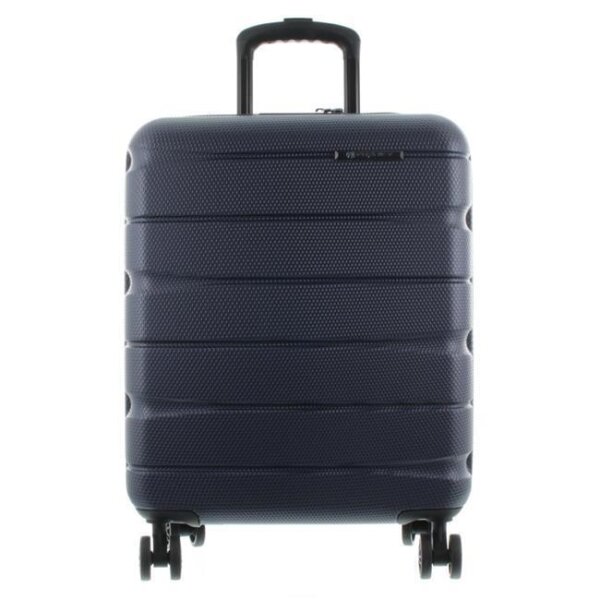 Franky 55er Spinner A-B-S13 Handgepäck Hartschalenkoffer mit TSA-Schloss Dunkelblau