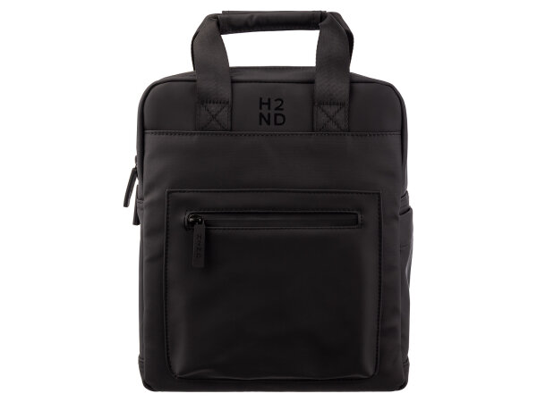 H2ND CL.12679 Backback Canvas Style HAMBURG L Rucksack ash