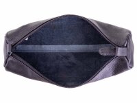Prato Schlampermäppchen P9 Federmäppchen Leder schwarz