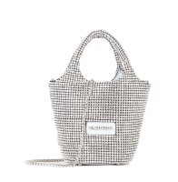 Valentino Bags Qube Hobo Bag Damen Beutel argento