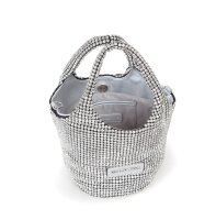 Valentino Bags Qube Hobo Bag Damen Beutel argento