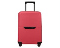 Samsonite Magnum Eco Spinner 55 cm mit TSA-Zahlenschloss geranium red