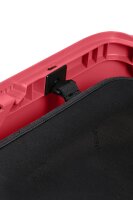 Samsonite Magnum Eco Spinner 55 cm mit TSA-Zahlenschloss geranium red