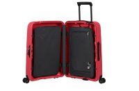 Samsonite Magnum Eco Spinner 55 cm mit TSA-Zahlenschloss geranium red