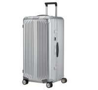 Samsonite Lite-Box Alu Spinner Trunk 80 cm mit TSA-Zahlenschloss aluminium