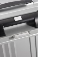 Samsonite Lite-Box Alu Spinner Trunk 80 cm mit TSA-Zahlenschloss aluminium
