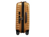 Samsonite Proxis Spinner 55 cm EXP mit TSA-Zahlenschloss honey gold
