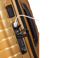 Samsonite Proxis Spinner 55 cm EXP mit TSA-Zahlenschloss honey gold