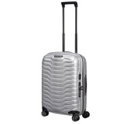 Samsonite Proxis Spinner 55 cm EXP mit TSA-Zahlenschloss silver