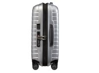 Samsonite Proxis Spinner 55 cm EXP mit TSA-Zahlenschloss silver