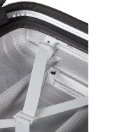 Samsonite Proxis Spinner 55 cm EXP mit TSA-Zahlenschloss silver