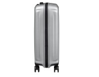 Samsonite Nuon Spinner 55 cm EXP mit TSA-Zahlenschloss matt silver