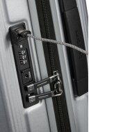 Samsonite Nuon Spinner 55 cm EXP mit TSA-Zahlenschloss matt silver