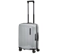 Samsonite Nuon Spinner 55 cm EXP mit TSA-Zahlenschloss matt silver