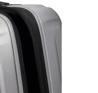 Samsonite Nuon Spinner 55 cm EXP mit TSA-Zahlenschloss matt silver