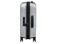 Samsonite Nuon Spinner 55 cm EXP mit TSA-Zahlenschloss matt silver