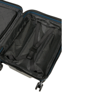 Samsonite Nuon Spinner 75 cm EXP mit TSA-Zahlenschloss metallic dark blue