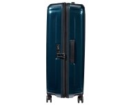 Samsonite Nuon Spinner 75 cm EXP mit TSA-Zahlenschloss metallic dark blue