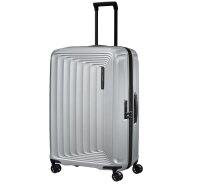 Samsonite Nuon Spinner 75 cm EXP mit TSA-Zahlenschloss matt silver