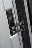 Samsonite Nuon Spinner 75 cm EXP mit TSA-Zahlenschloss matt silver