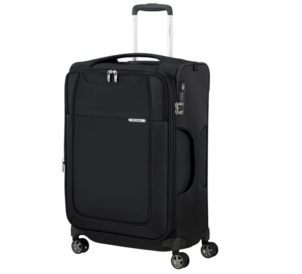 Samsonite DLite Spinner 63 cm EXP mit TSA-Zahlenschloss black